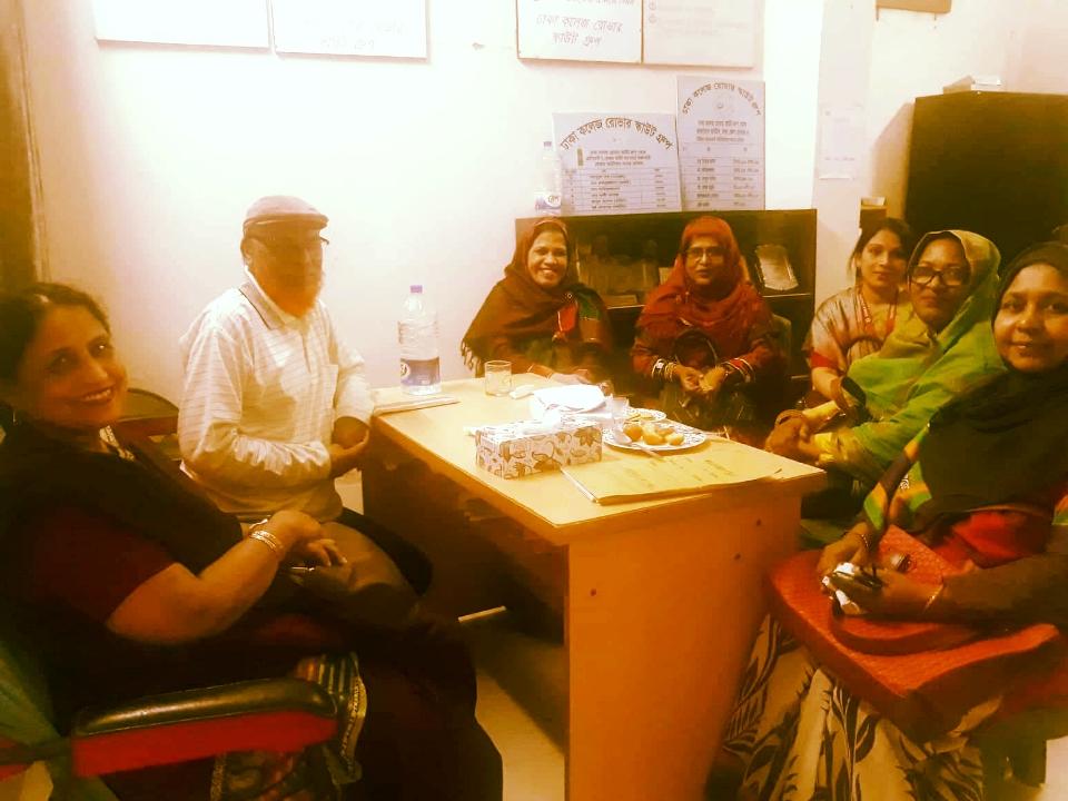 Dhaka District Rover Commissioner Meeting With College Group Secretary 