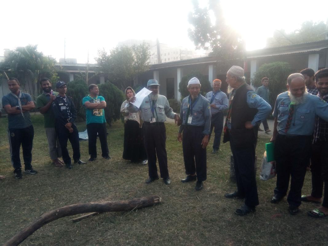 Adult leaders in scouting 