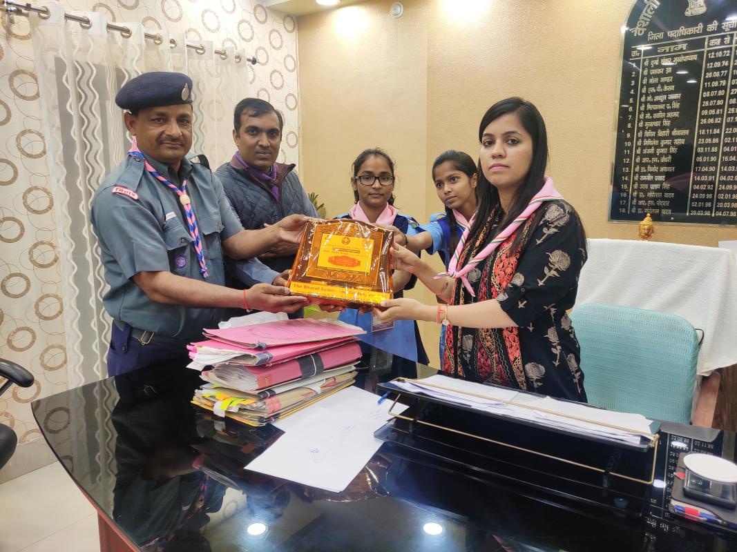 world thinking day district Vaishali