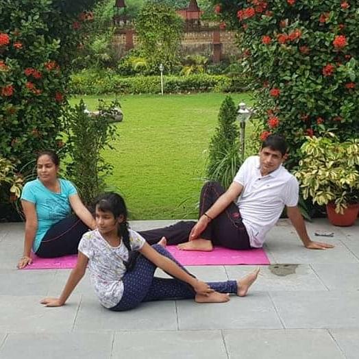 Yoga day celebration 