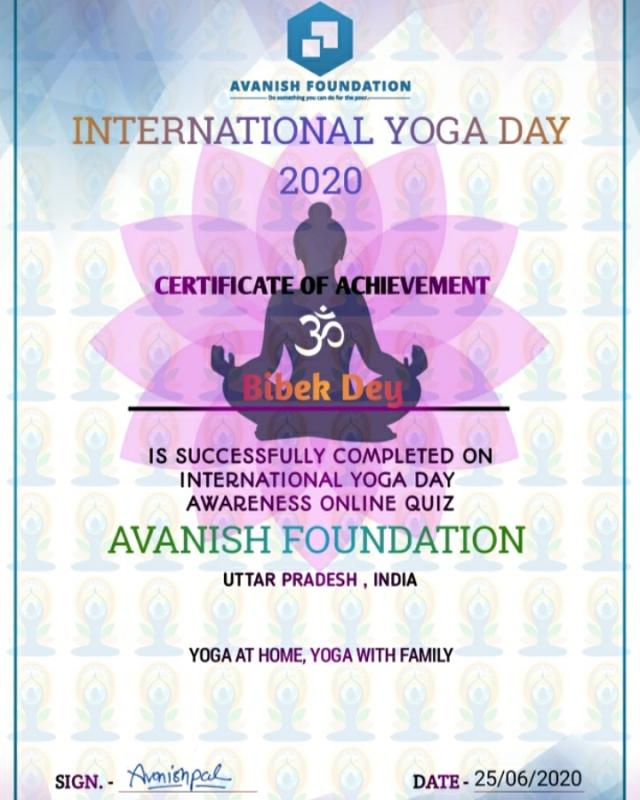 INTERNATIONAL YOGA DAY 2020