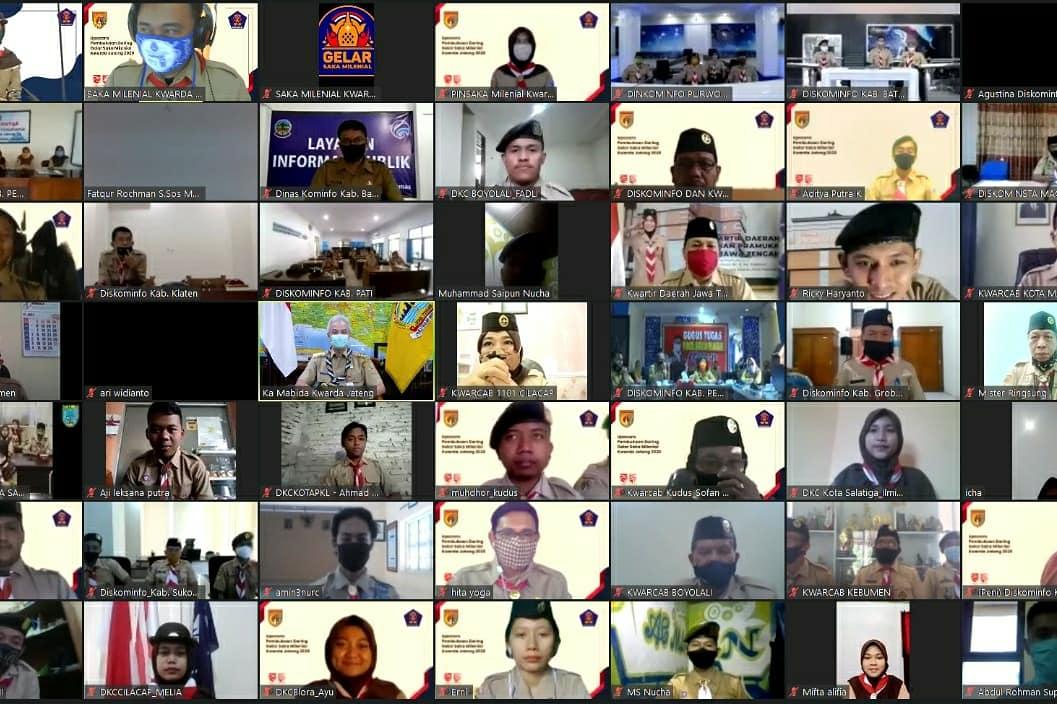 Saka Milenial  Asked to Participate in Socializing Covid-19 Prevention Via Social Media