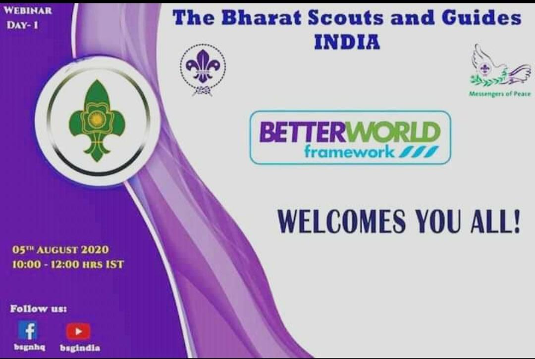 DAY -1 VIRTUAL WEBINAR ON BETTER WORLD FRAMEWORK.