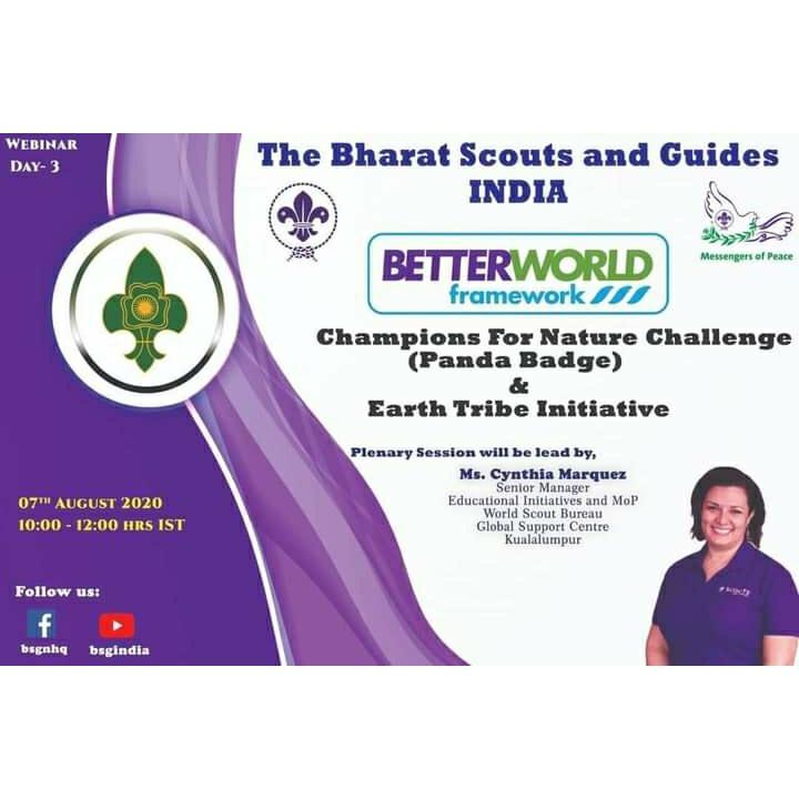 DAY - 3 VIRTUAL WEBINAR ON ⚜⚜BETTER WORLD FRAMEWORK⚜