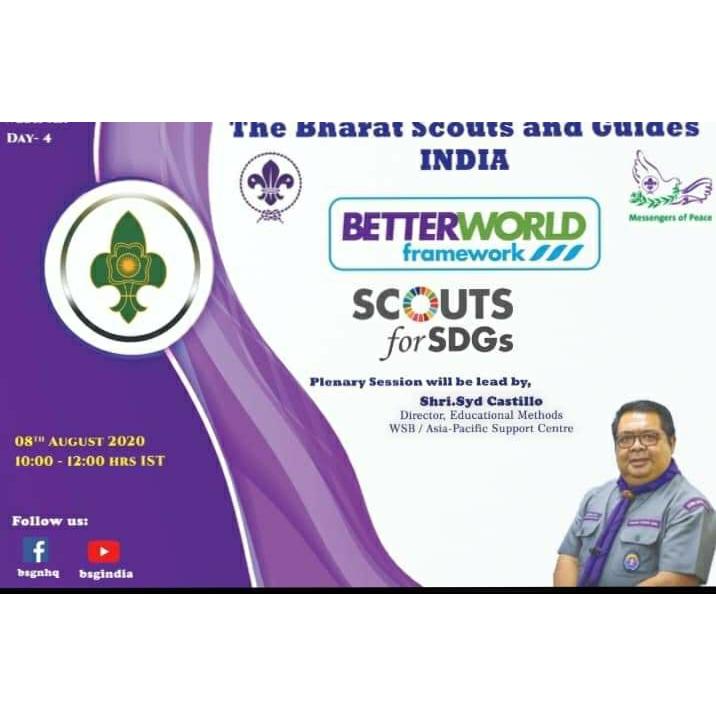 DAY- 4 VIRTUAL WEBINAR ON ⚜⚜️️BETTER WORLD FRAMEWORK⚜️⚜️
