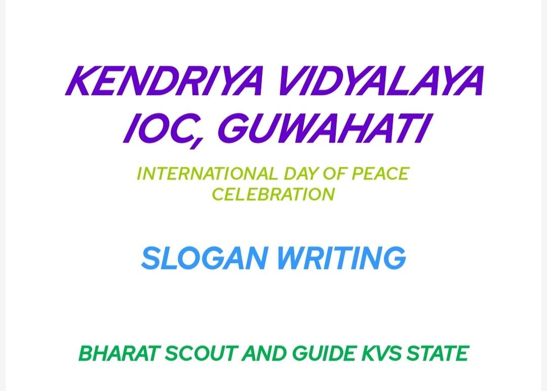 #SLOGAN WRITING 