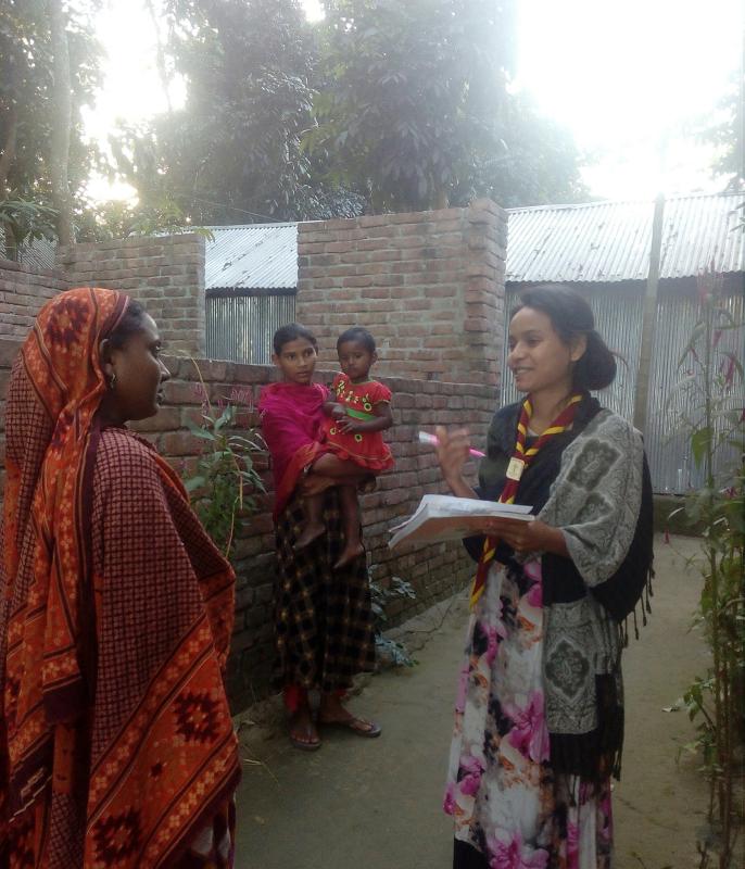 "প্লাস্টিক টাইড টার্নার চ্যালেঞ্জ"প্রারম্ভিক পর্যায়ের কার্যক্রম।
