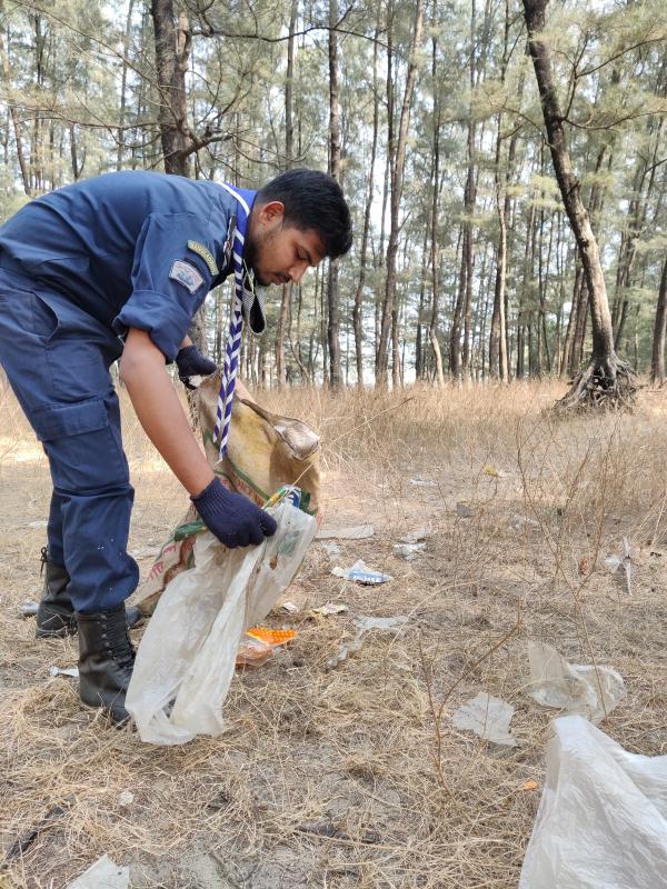 "প্লাস্টিক টাইড টার্নারস চ্যালেঞ্জ ব্যাজ" - পর্যায়ঃ চ্যাম্পিয়ন