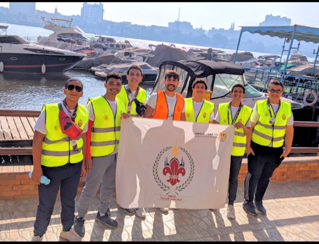 الاستعداد في مقر الكشافة البحريه الرئيسي (حارس)للعمل علي اهداف التنمية المستدامة