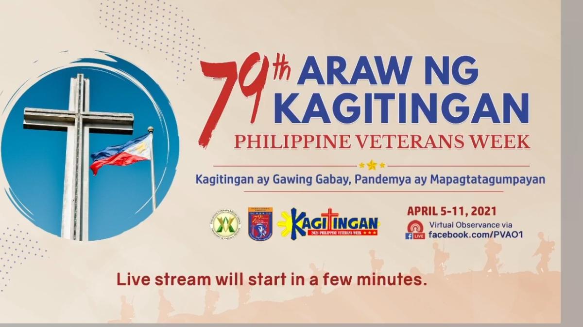 79th Araw ng Kagitingan - Philippine Veterans Week, Virtual Observance Sunset Ceremony