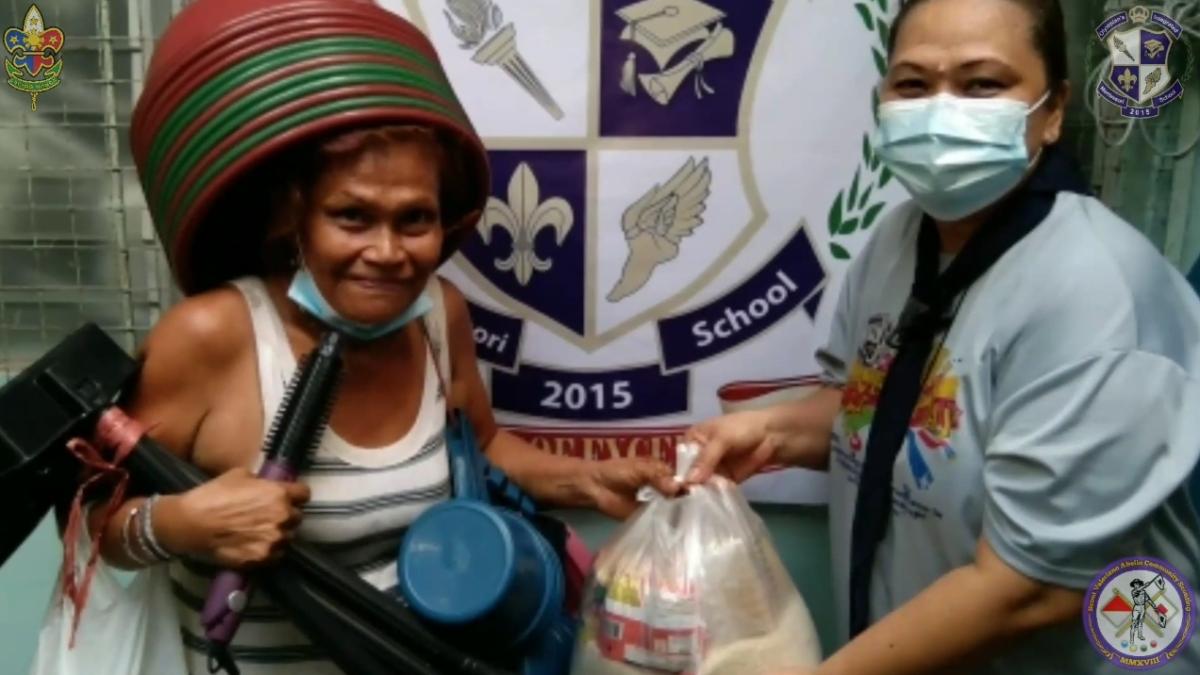 BSP Pasay City Council. - Community Pantry Olympian's Integrated Montessori School