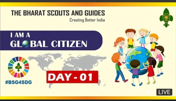 Webinar on 'I AM A GLOBAL CITIZEN'.