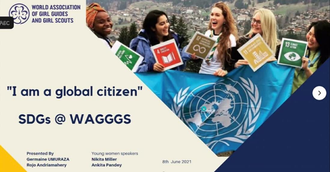 "I am a global citizen” - a webinar on Sustainable Development Goals (SDG). Day -3