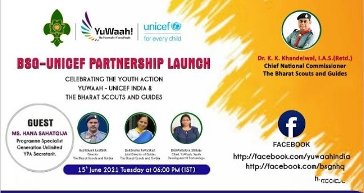 BSG PARTNERS WITH UNICEF