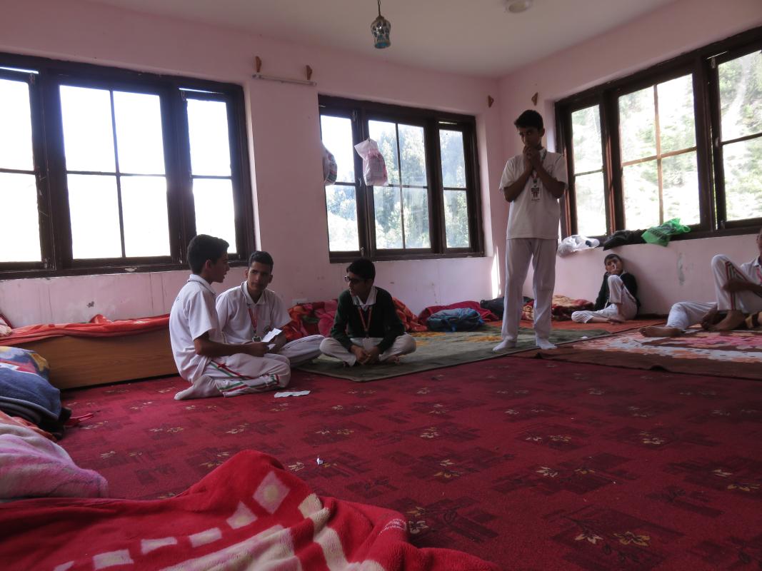 Folk Theater Workshop for Scouts and Guides at Sonamarg 