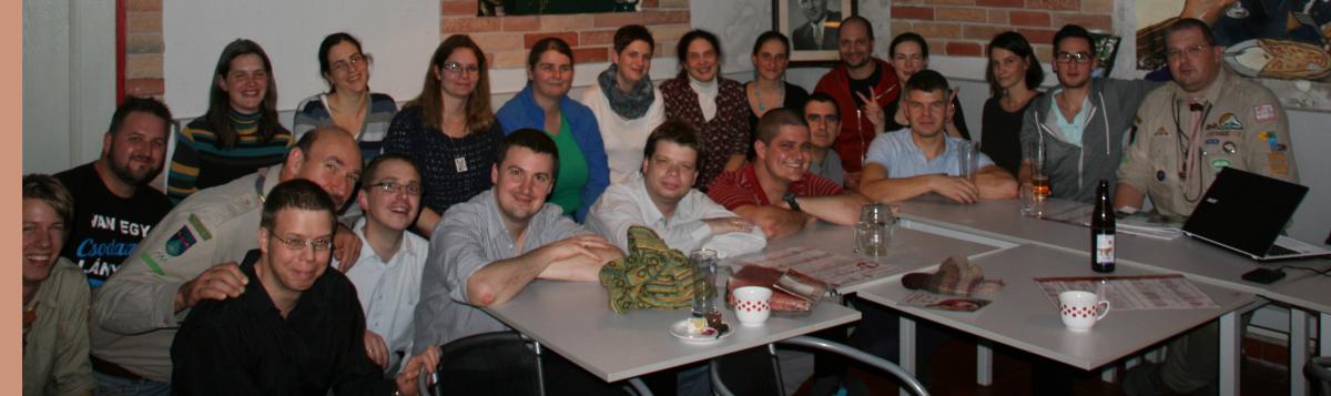 The "forever-scouts" meeting