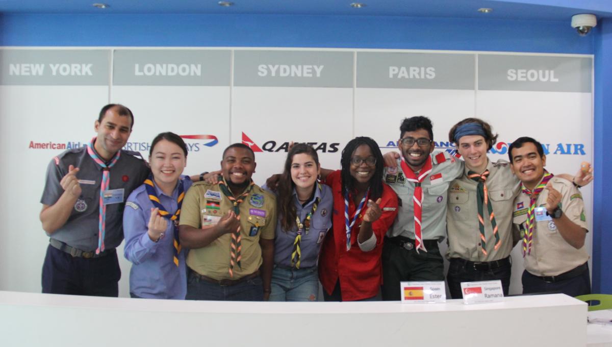 1st  term of World Culture village in English Programme 2019 begins at Suncheon Asia Pacific Scout center (SAPSC), South Korea