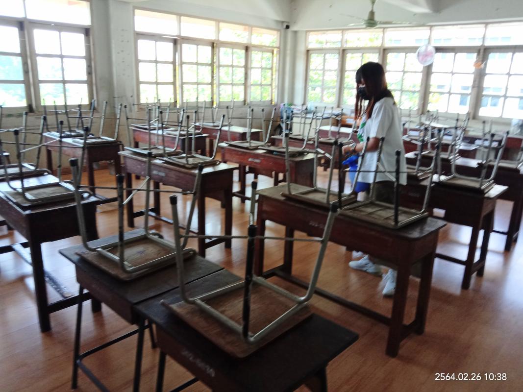 ทำความสะอาดฆ่าเชื้อโควิด19