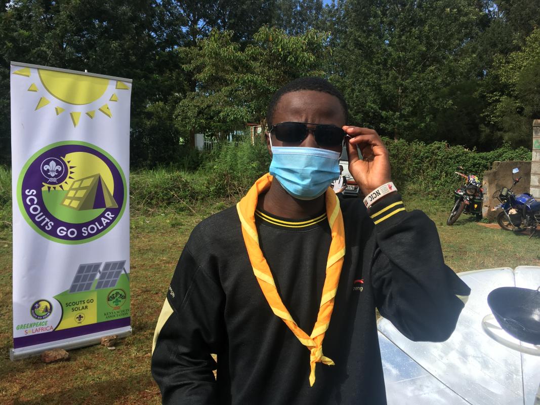  Solar Education in remote Kaiyaba Village In Central Kenya