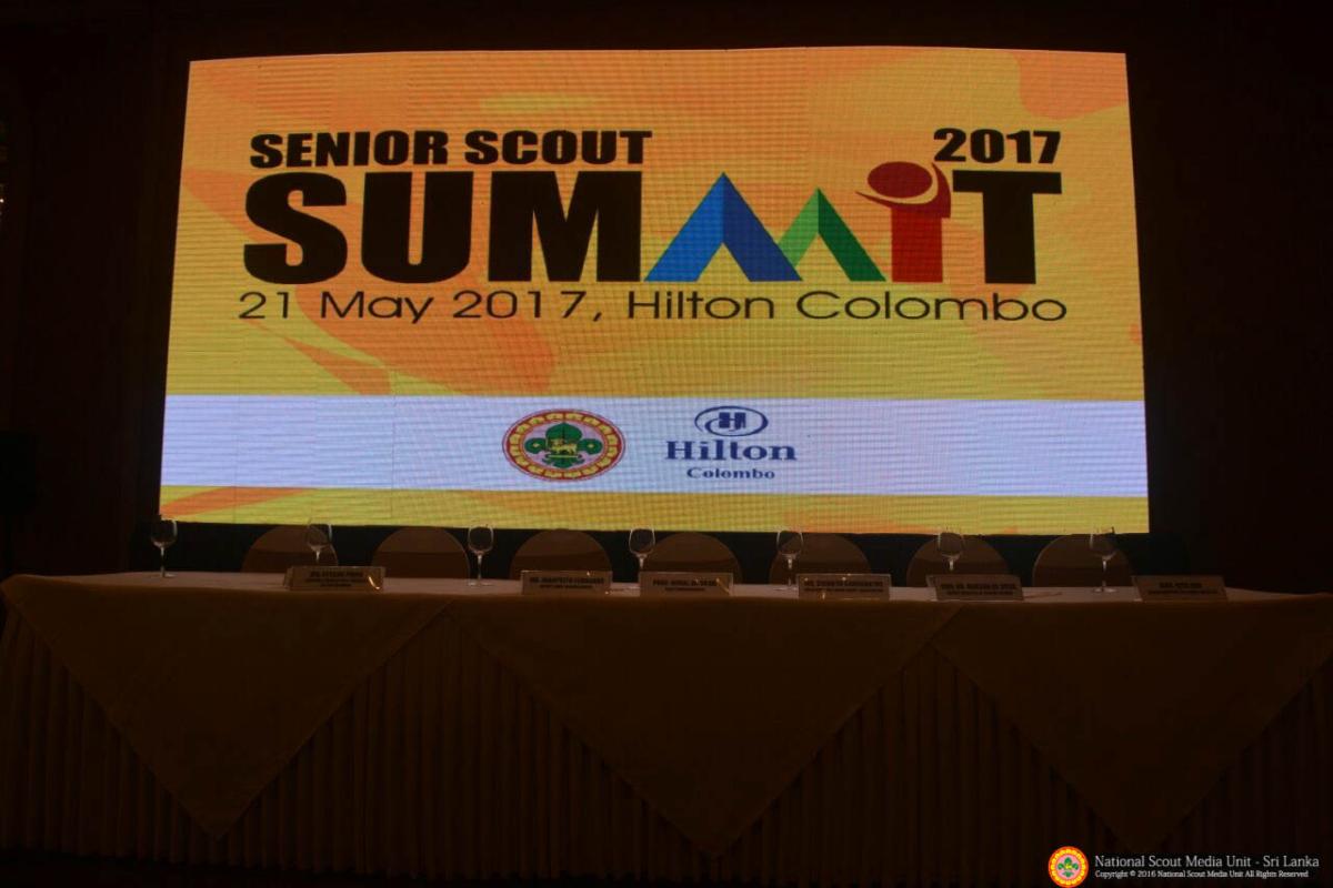Senior Scout SUMMIT 2017, Sri Lanka
