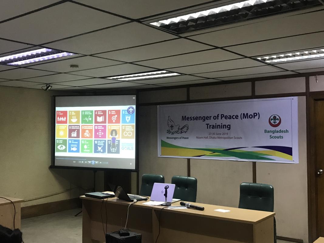 Messenger of Peace Training in Dhaka, Bangladesh