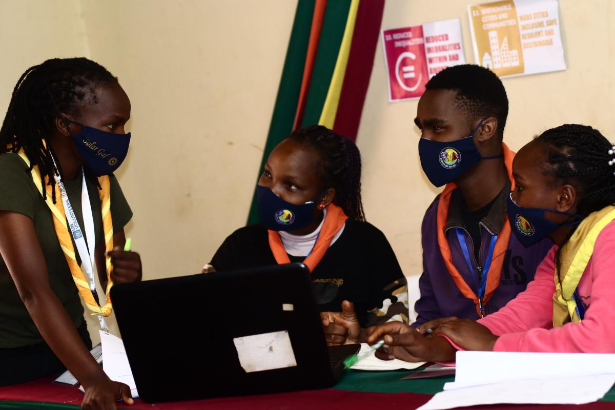  THE FIRST SCOUTS GO SOLAR ToT TRAINING in KENYA