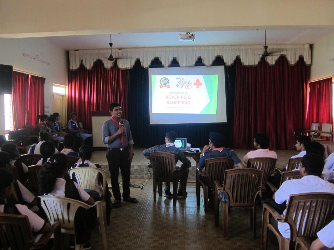 Orientation Programme on Rovering and Rangering at Vivekananda College, Puttur