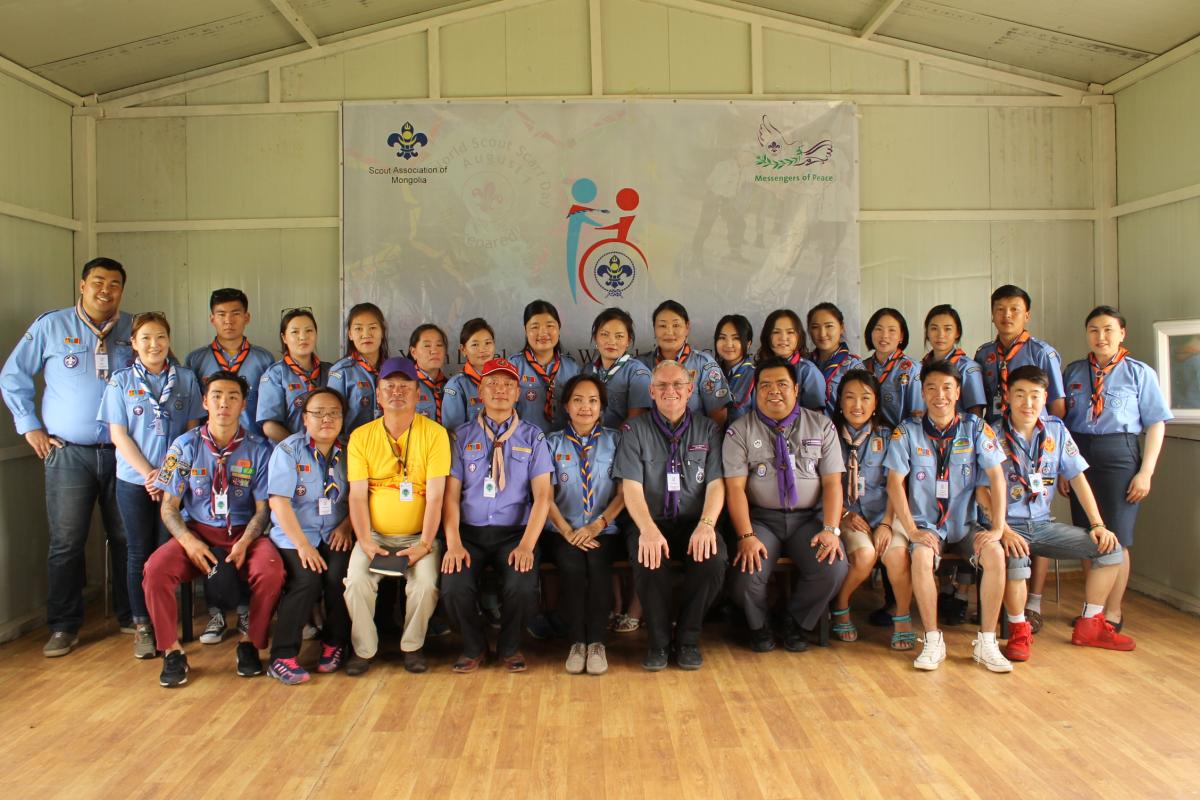 MoP Mongolia organized workshop for young people with special needs