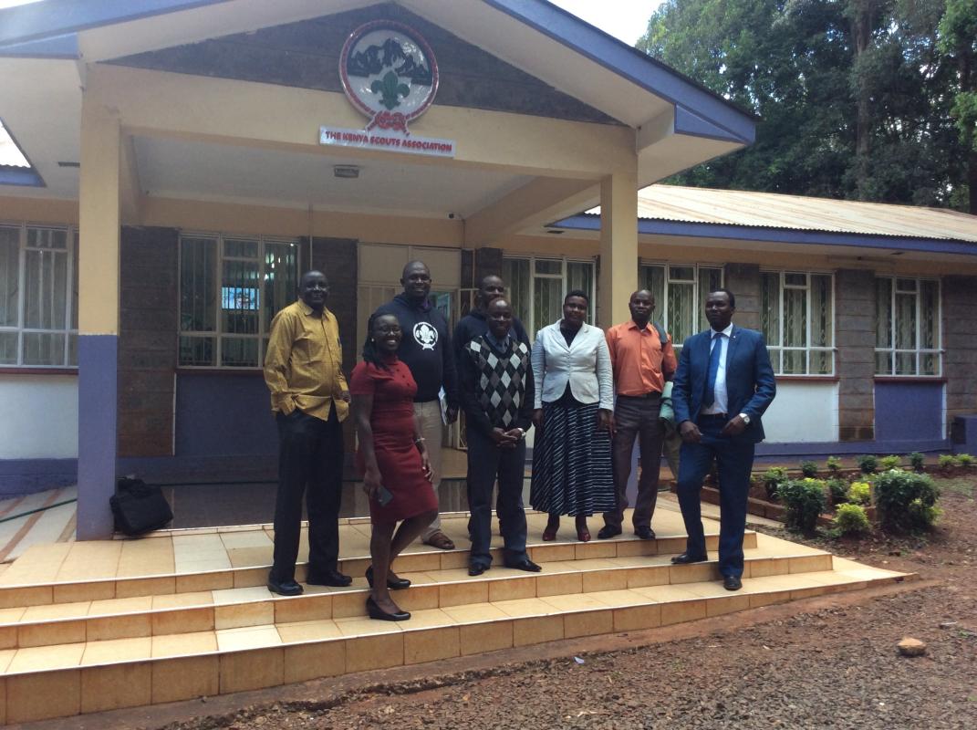 Africa Scout Bureau Support Center Trains National Executives from Five Scout Bodies