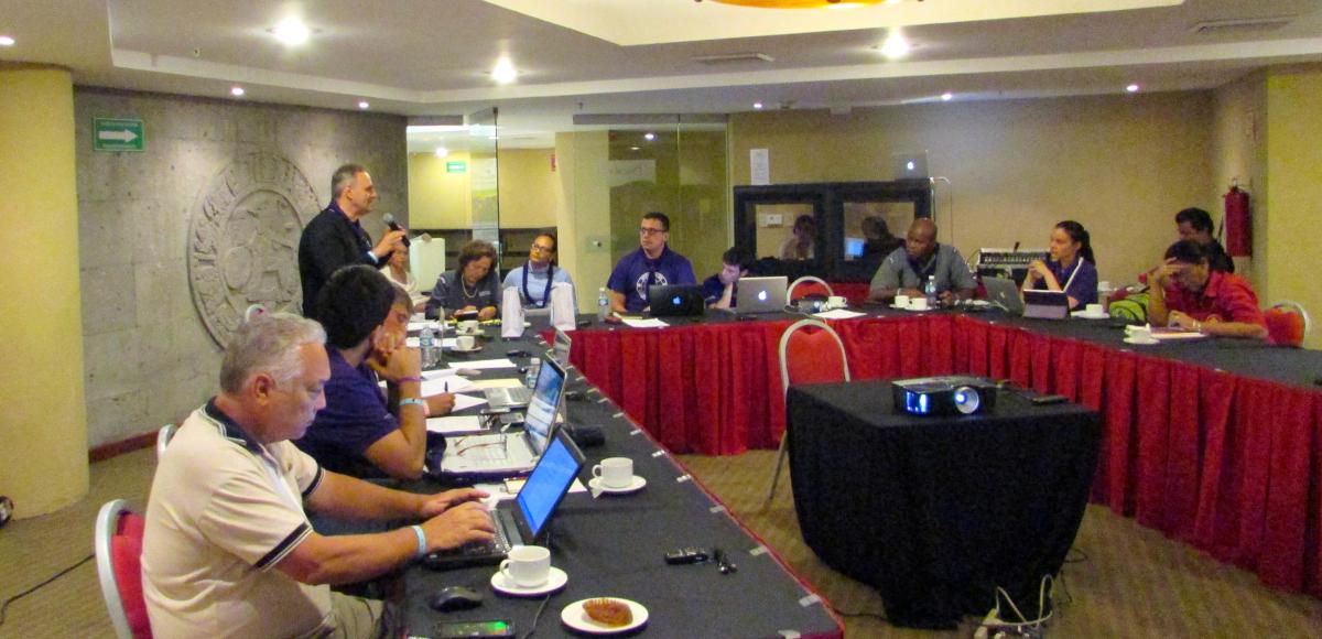 The Executive Committee of the Interamerican Scout Committee was restructured to cover the last third of 2014-2016.#ScoutIAR