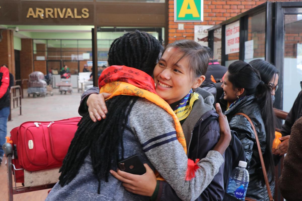 WELCOME TO NEPAL YESS GIRLS PARTICIPANTS