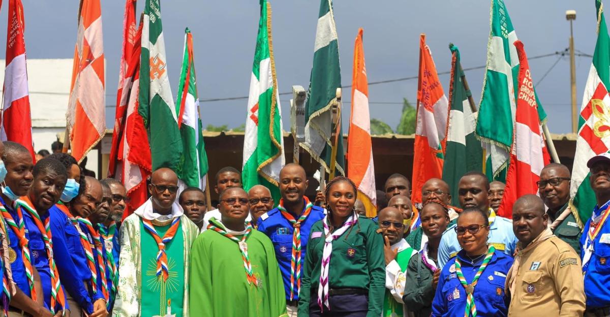 Investiture du Commissaire National des Scouts Catholiques de Côte d’Ivoire