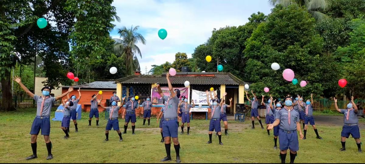 Messengers of Peace Beat Dance by Team OCG Scouts of Bharat Scouts & Guides, India
