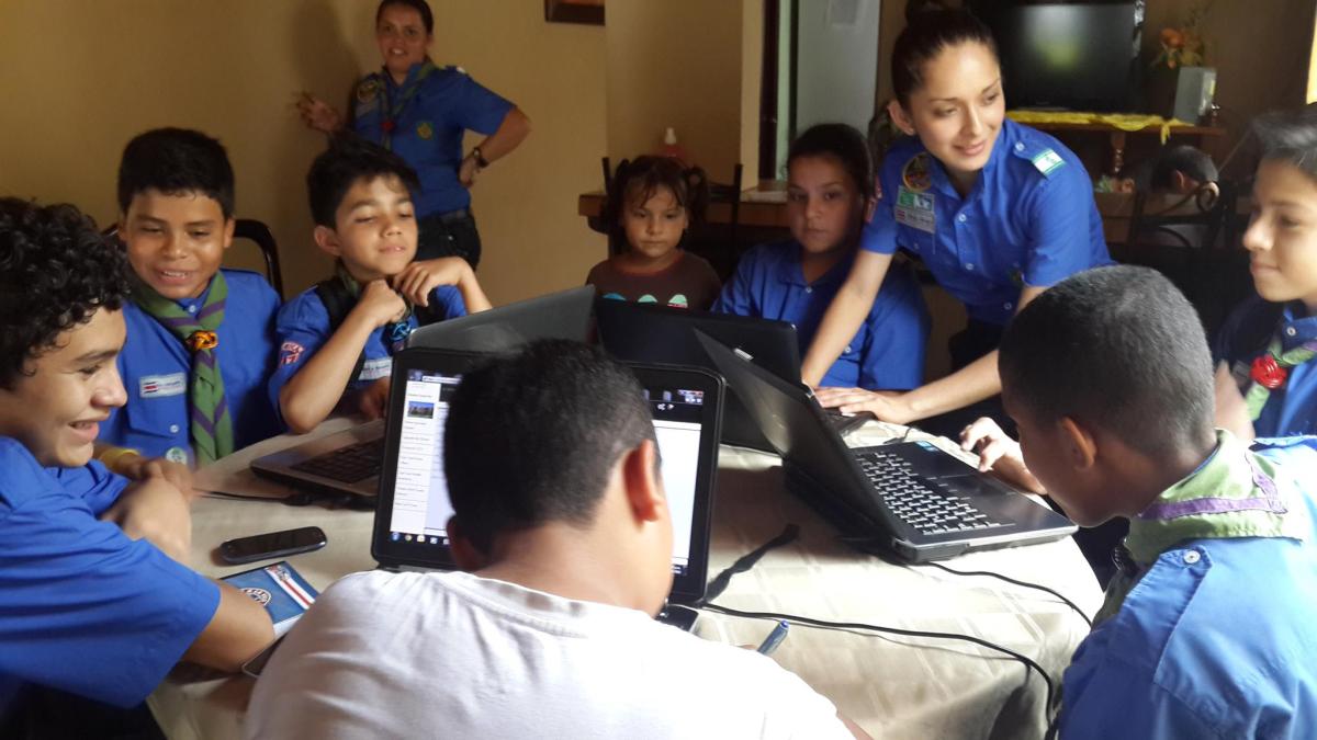 JOTA JOTI 2015 en Carrillos de Poás. Costa Rica