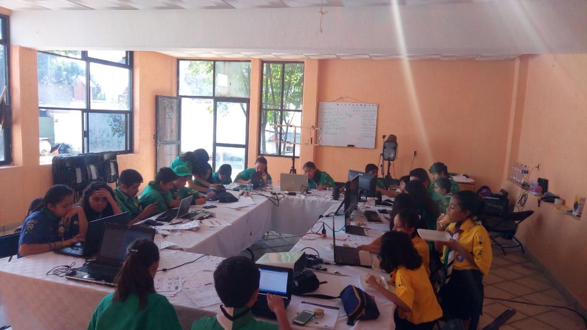 RETO 6 LUZ, CAMARA Y ACCION JOTA- JOTI 2017 GRUPO SCOUT 157 PROVINCIA CUAUTITLÁN MÉXICO 