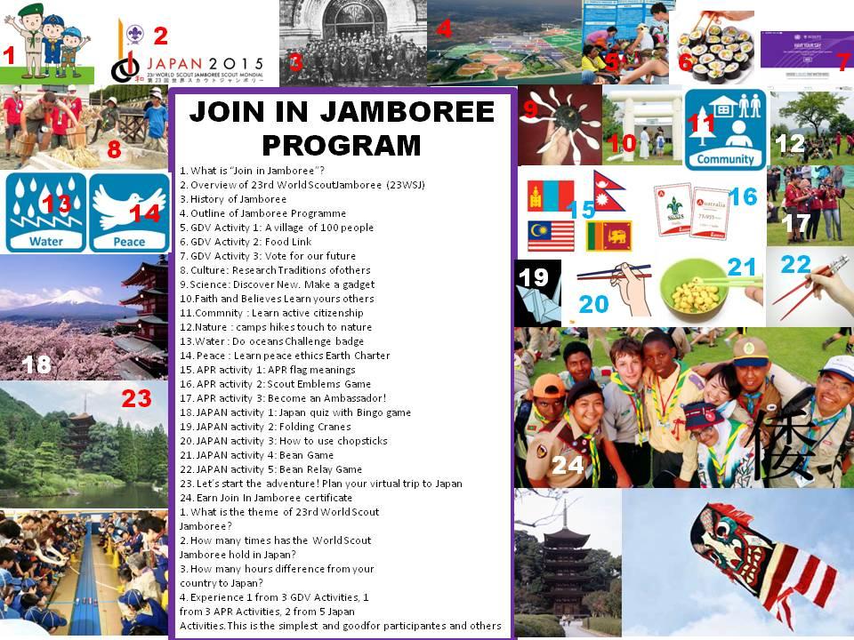 23rd W0RLD SDCOUT JAMBOREE JOIN-IN JAMBOREE PROGRAM