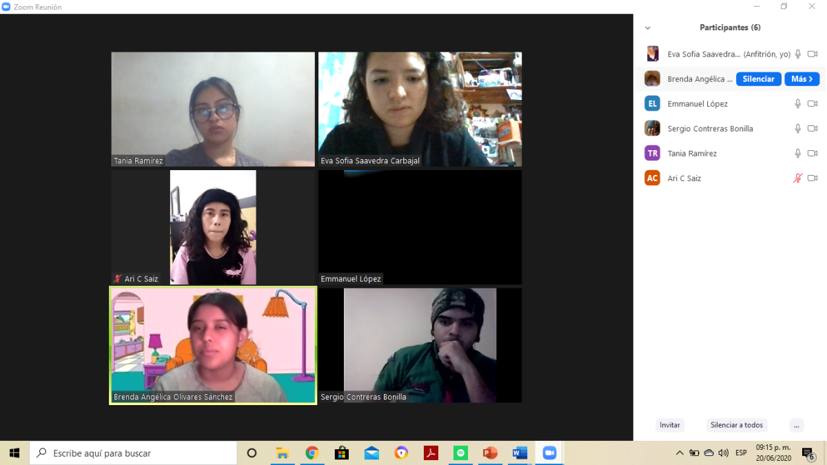 Reunión de equipo de trabajo. 
