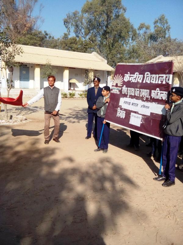 CLEAN INDIA CAMPAIGN RALLY (VILLAGE - RAMPURA - FAZILKA)(INDIA)  - 27.02.2017