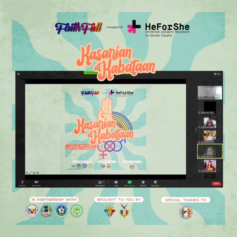 Scouts conduct webinar on SOGIE and Gender Equality