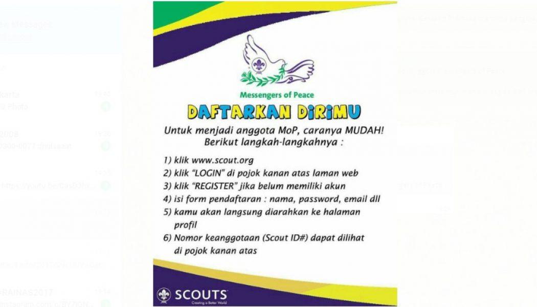 Ini Cara Mudah Menjadi Anggota Messengers of Peace.