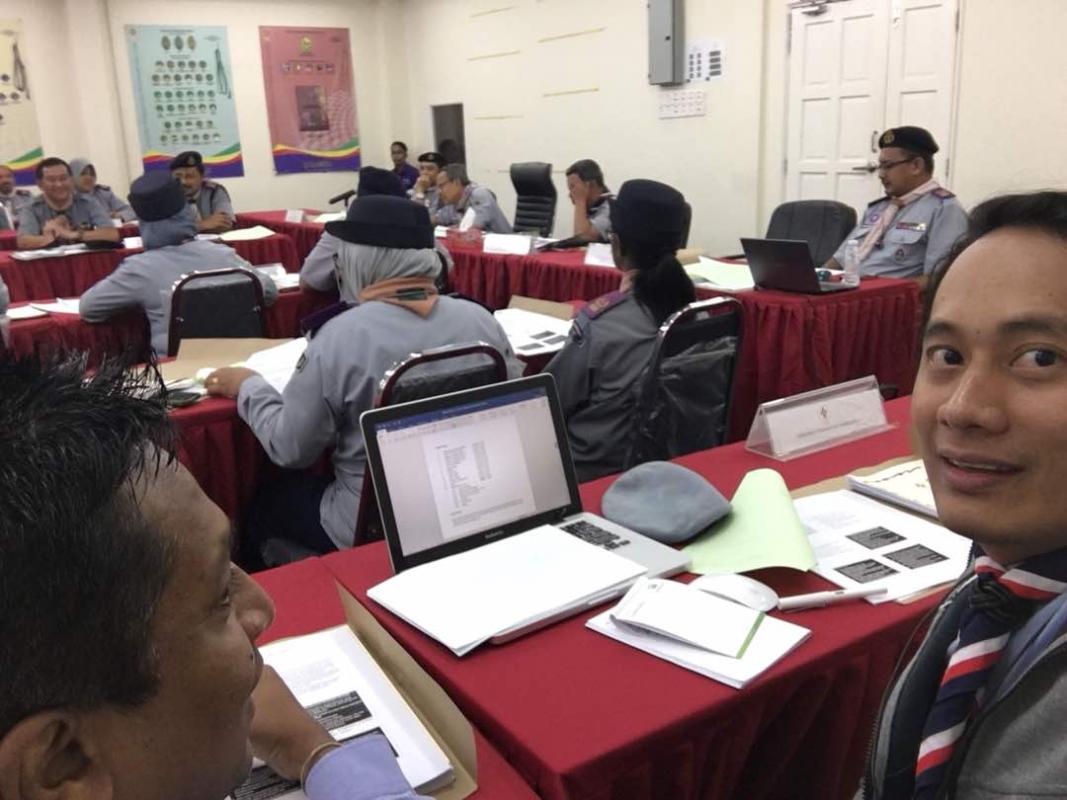 Air Scouts Secretariat representatives at 2018 National Training Committee