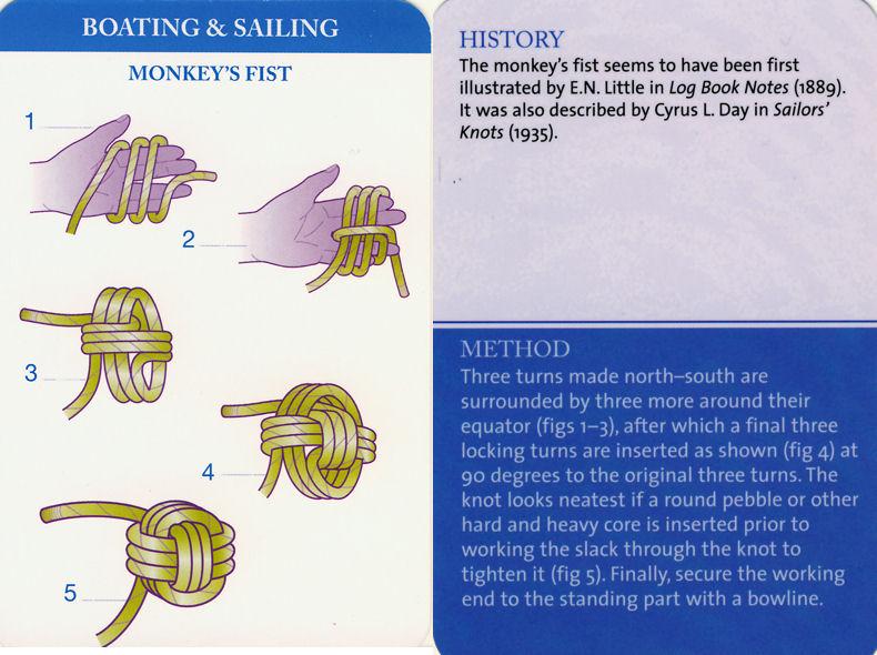 Scouts Love Knots! Monkey's Fist
