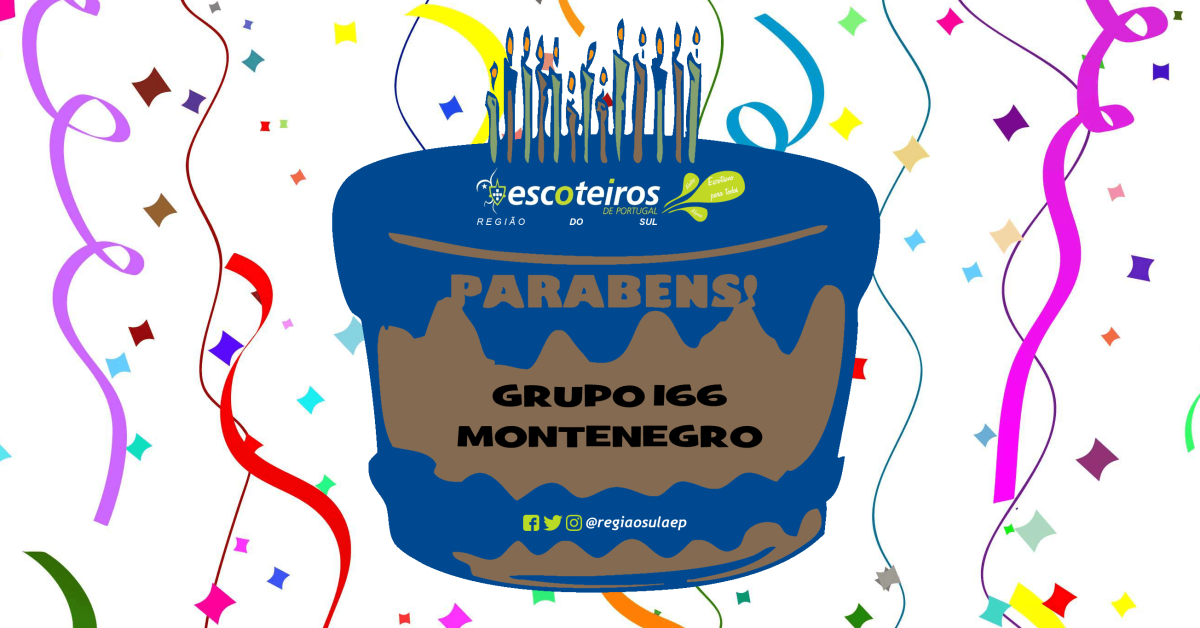 Muitos Parabéns Grupo 166 Montenegro
