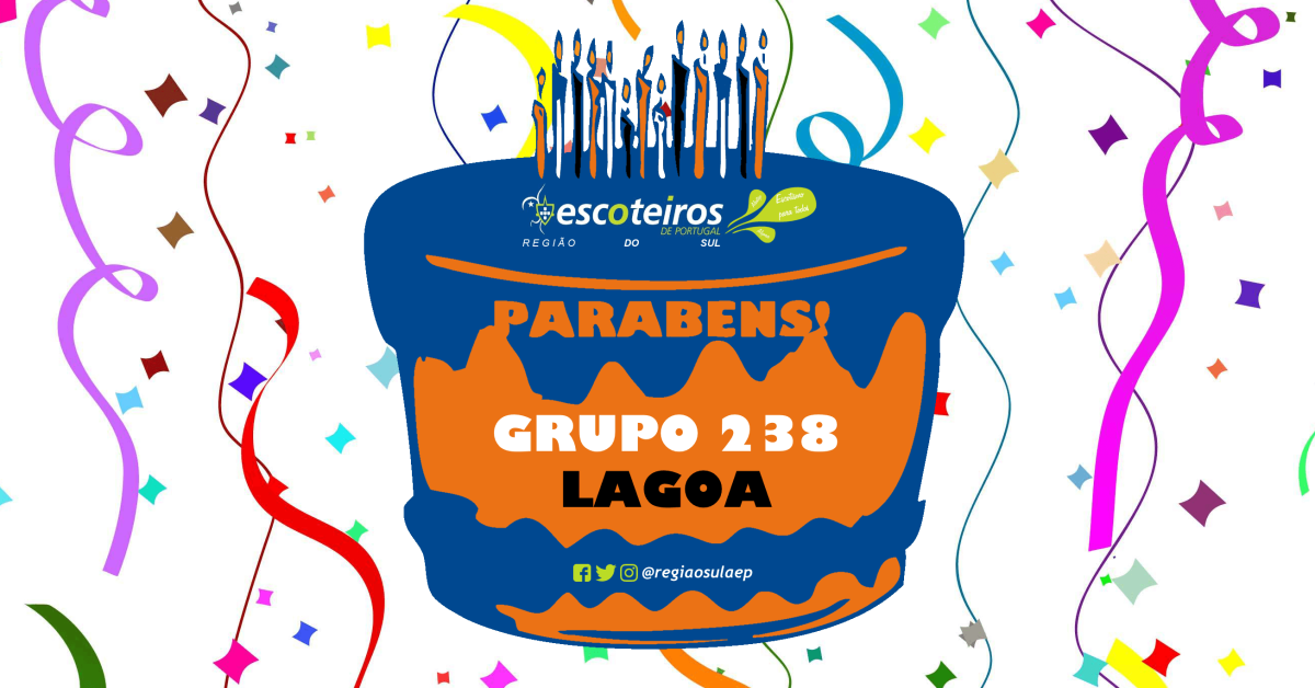 Parabéns Grupo 238 Lagoa