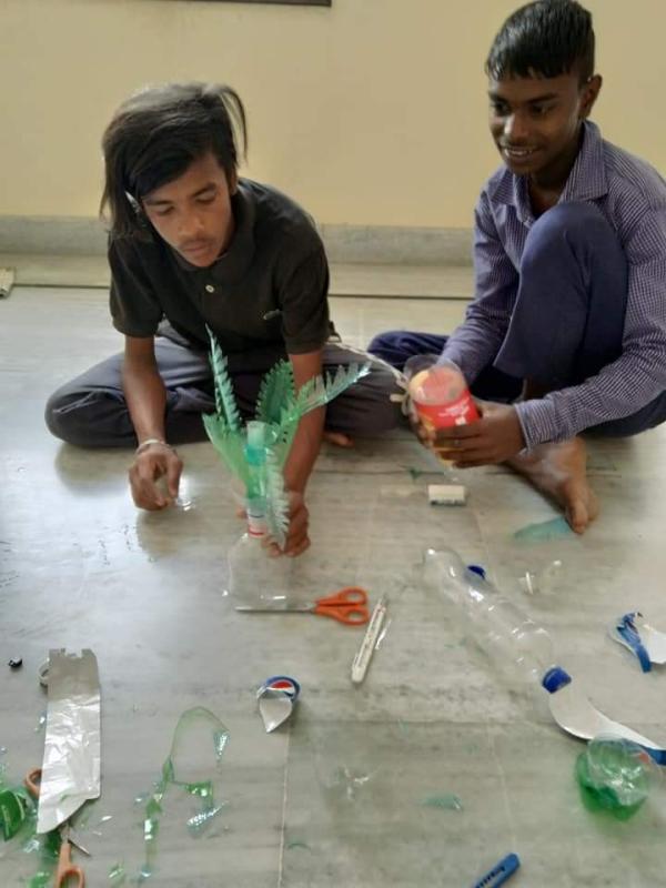 Ticket to Life Scouts in India introduced to Tide Turners Plastic Challenge Badge