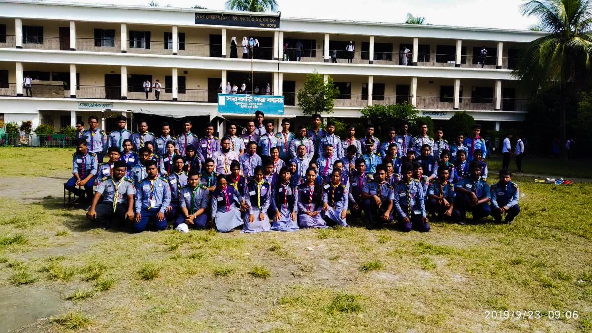 hiking - Dhaka district Rover Mate course 2019
