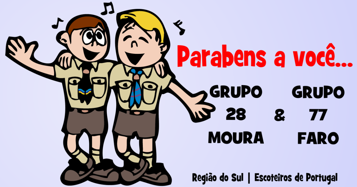 Parabéns Grupo 28 Moura e Grupo 77 Faro