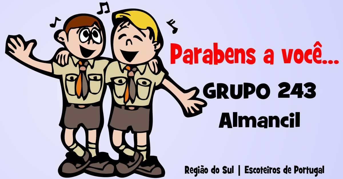 Parabéns Grupo 243 Almancil