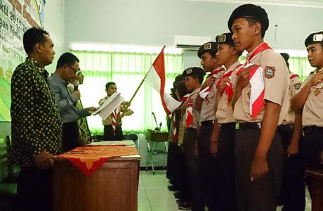  Inaugurate the Board of Racana Period 2017-2018 by Rector (Kamabigus)
