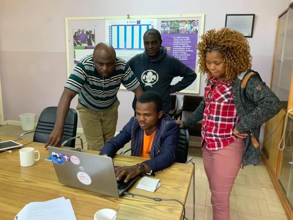 On Job Training With the Executive Of 5 NSOs from Africa Scout Region  in Nairobi